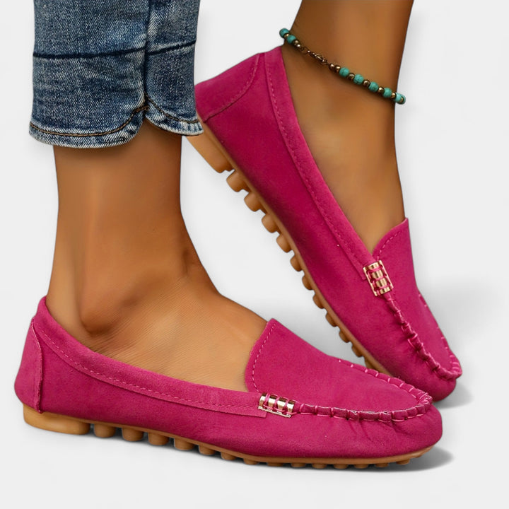 Loafers med metaldetaljer