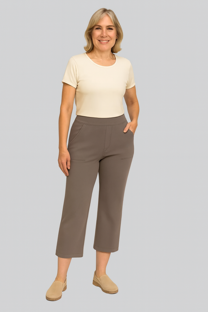 Kate | Komfortabel Capri Bukser