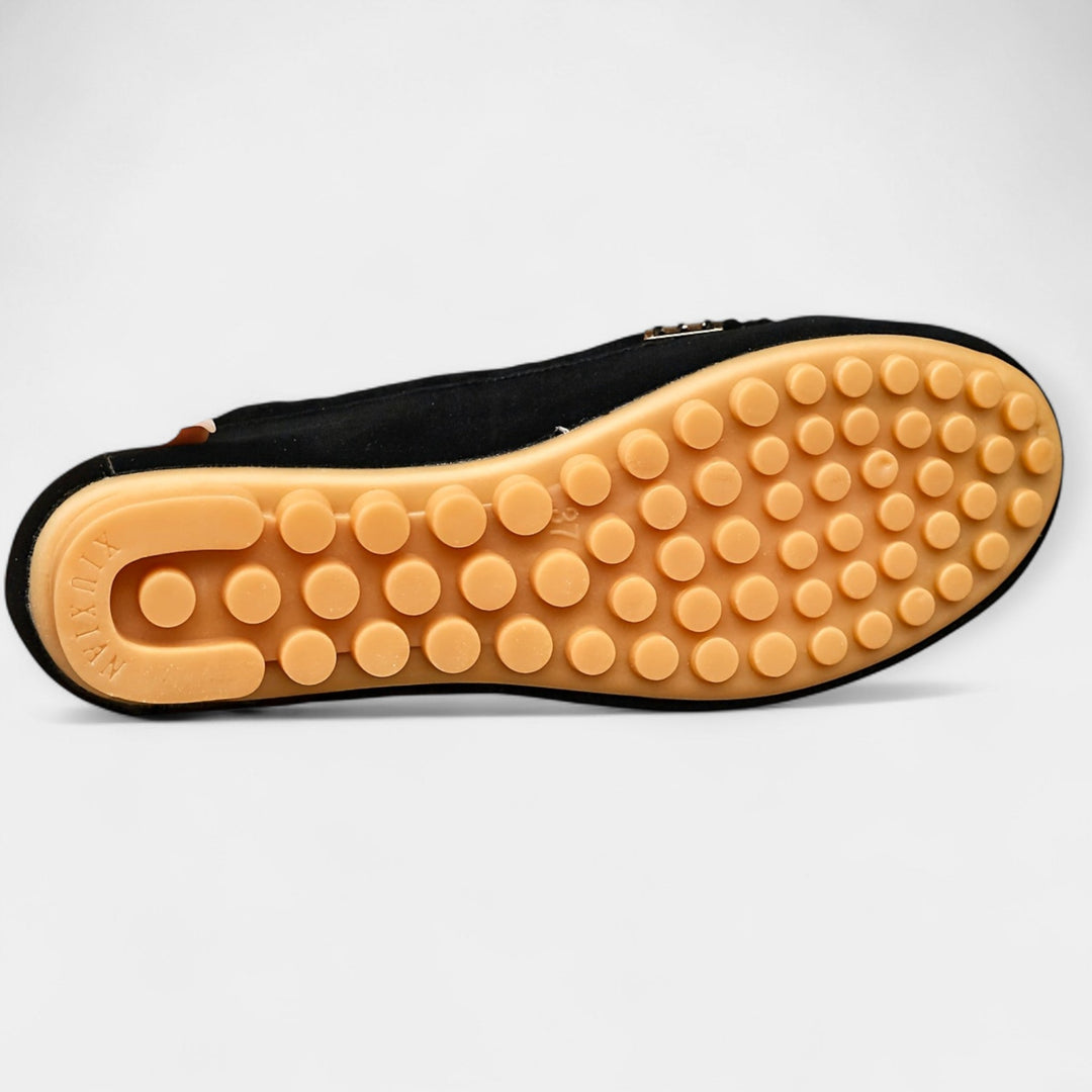 Loafers med metaldetaljer