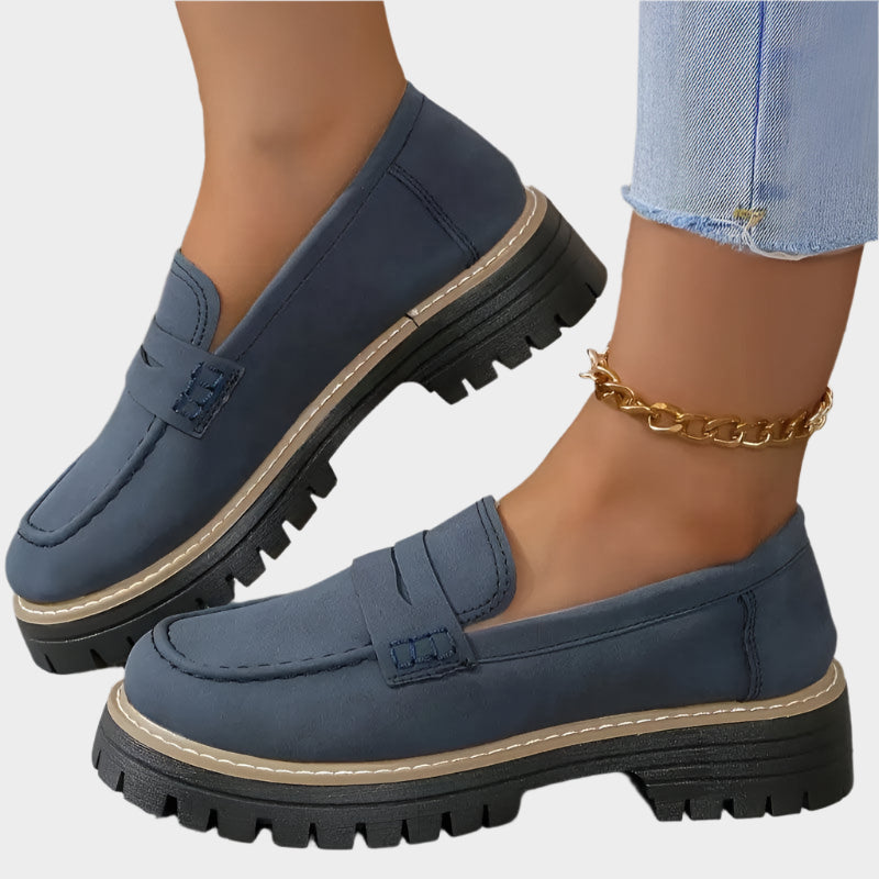 Mokkasiner med Tykk Sale