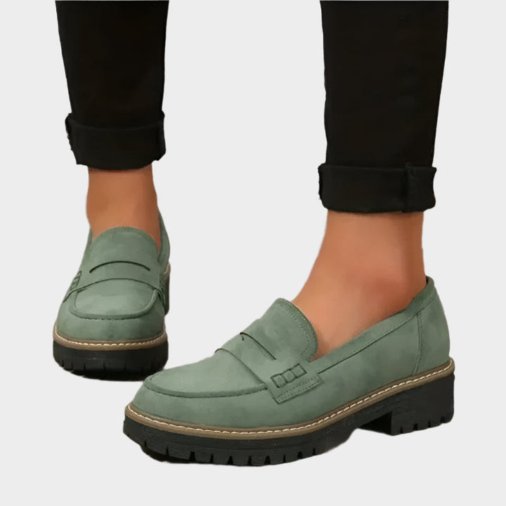 Mokkasiner med Tykk Sale