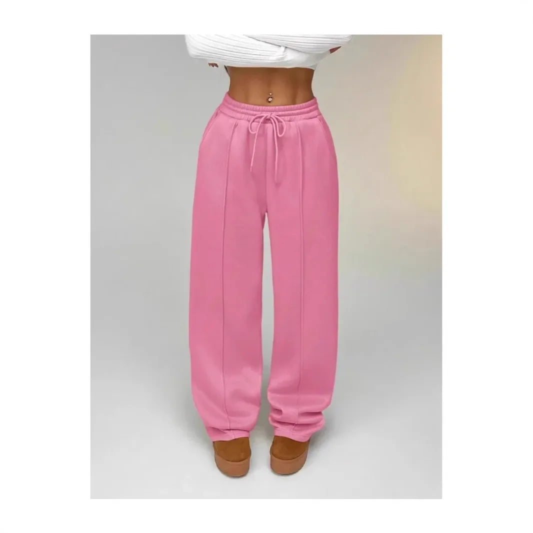 Essential | Komfortabel Bred-Leg Joggingbukser