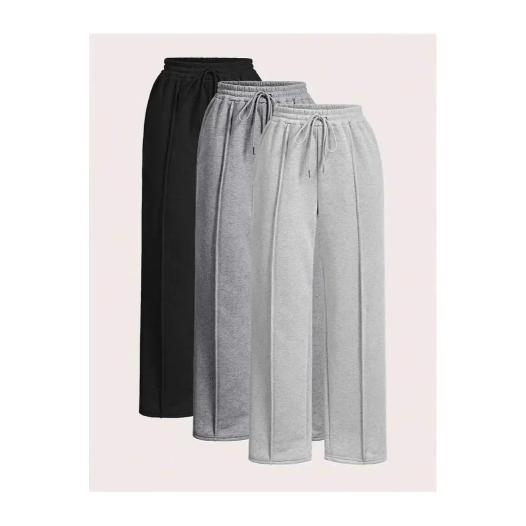 Essential | Komfortabel Bred-Leg Joggingbukser