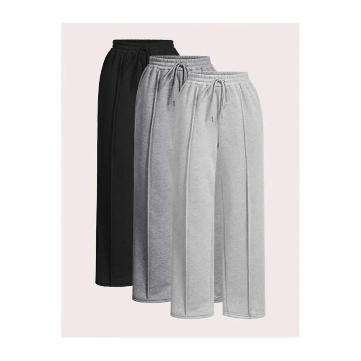 Essential | Komfortabel Bred-Leg Joggingbukser