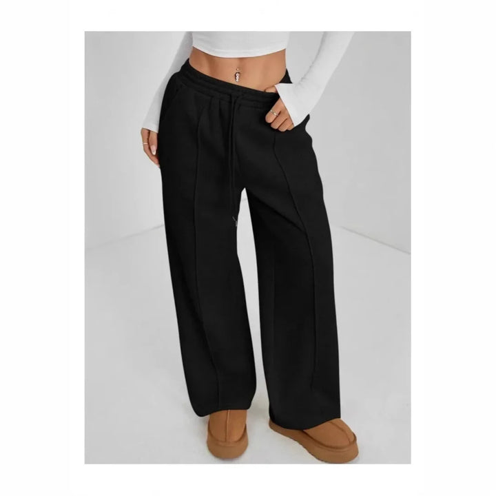 Essential | Komfortabel Bred-Leg Joggingbukser