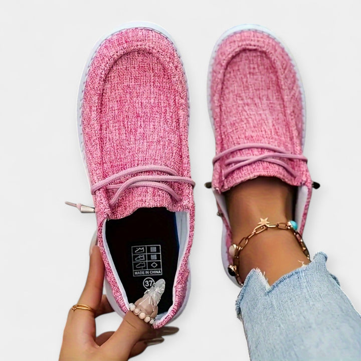 Komfortable Stof Sko til Daglig Brug