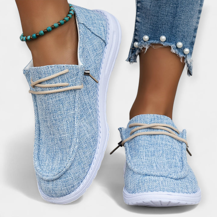 Komfortable Stof Sko til Daglig Brug