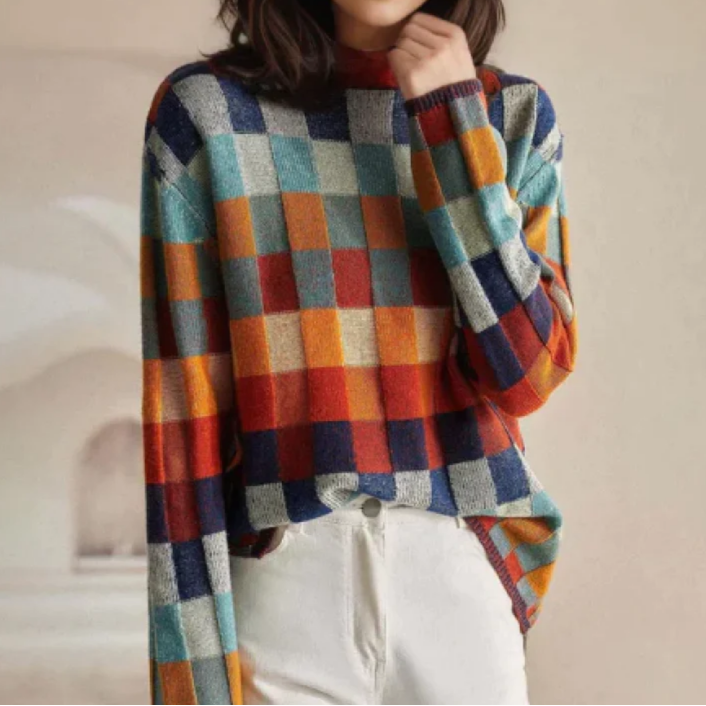 Isla | Hyggelig Retro Sweater