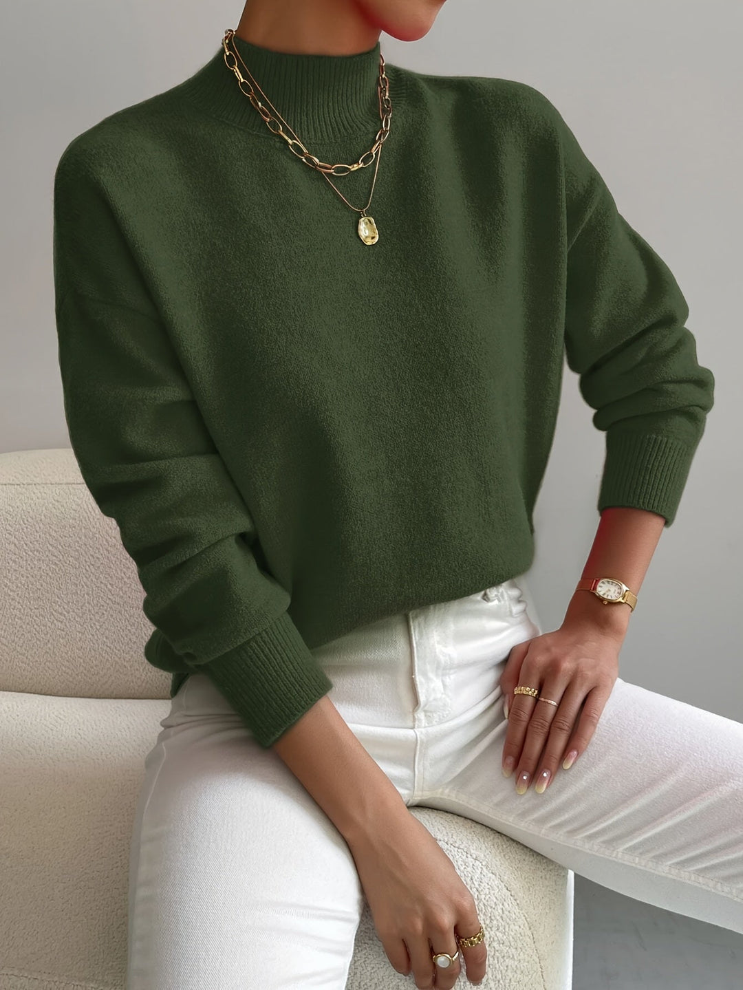 Jennifer | Elegant og Varm Sweater
